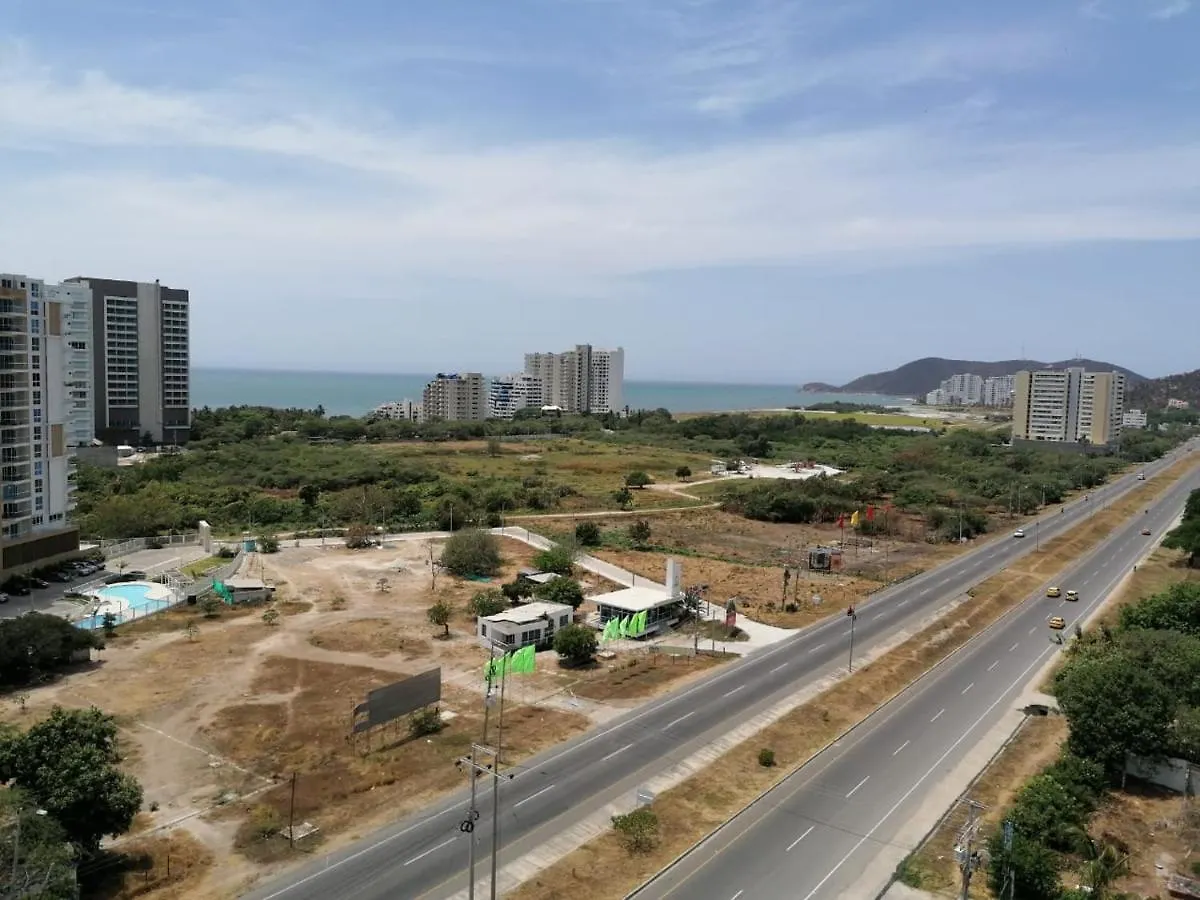 Apartamento Bello Horizonte - Edificio Oasis Apartment Santa Marta